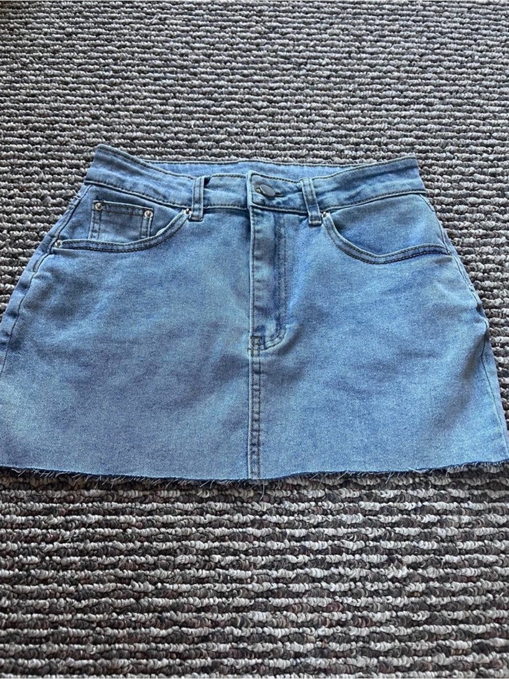 Amazon Women's Light Blue Denim Maxi Skirt